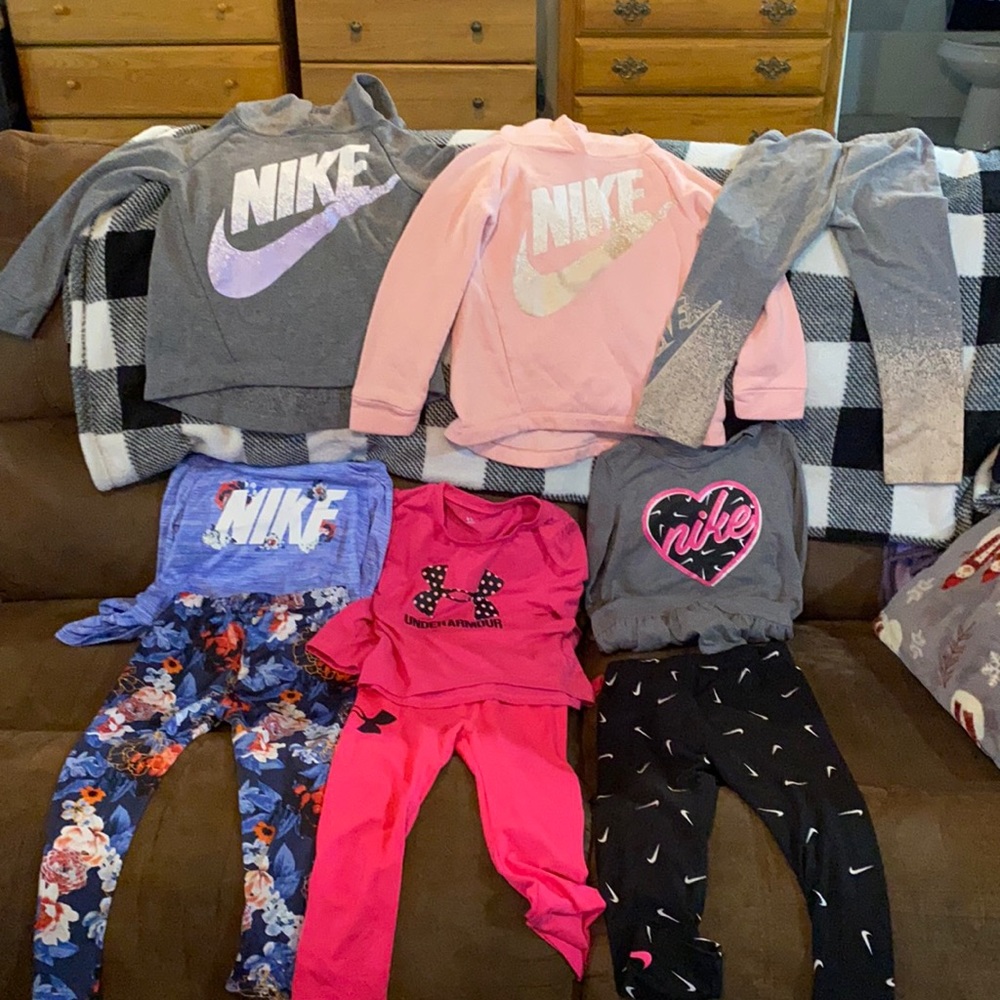 Nike and under armour